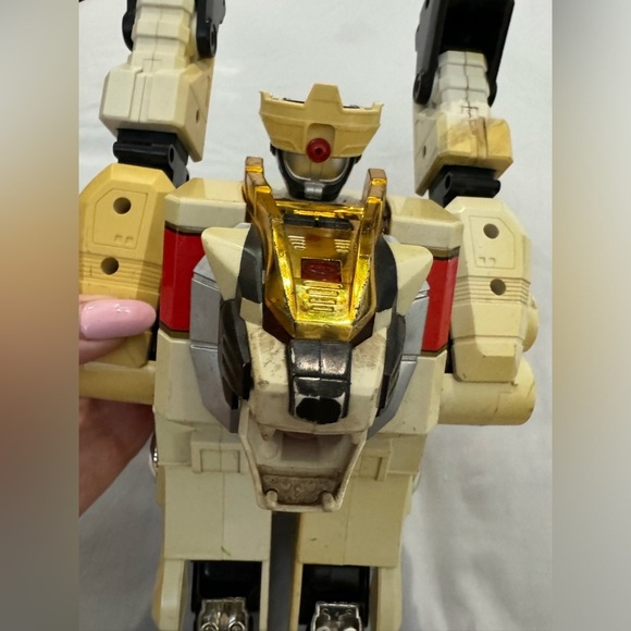 1994 Bandai Mighty Morphin Power Rangers White Tigerzord Action Figure - Picture 12 of 16
